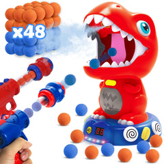 Kssvzz dinosaur shooting target moves with light and sound for interactive play.