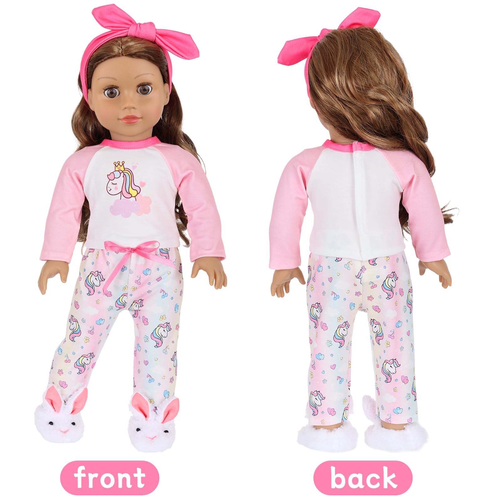 K.T. Fancy 18-inch doll pants for easy wardrobe changes