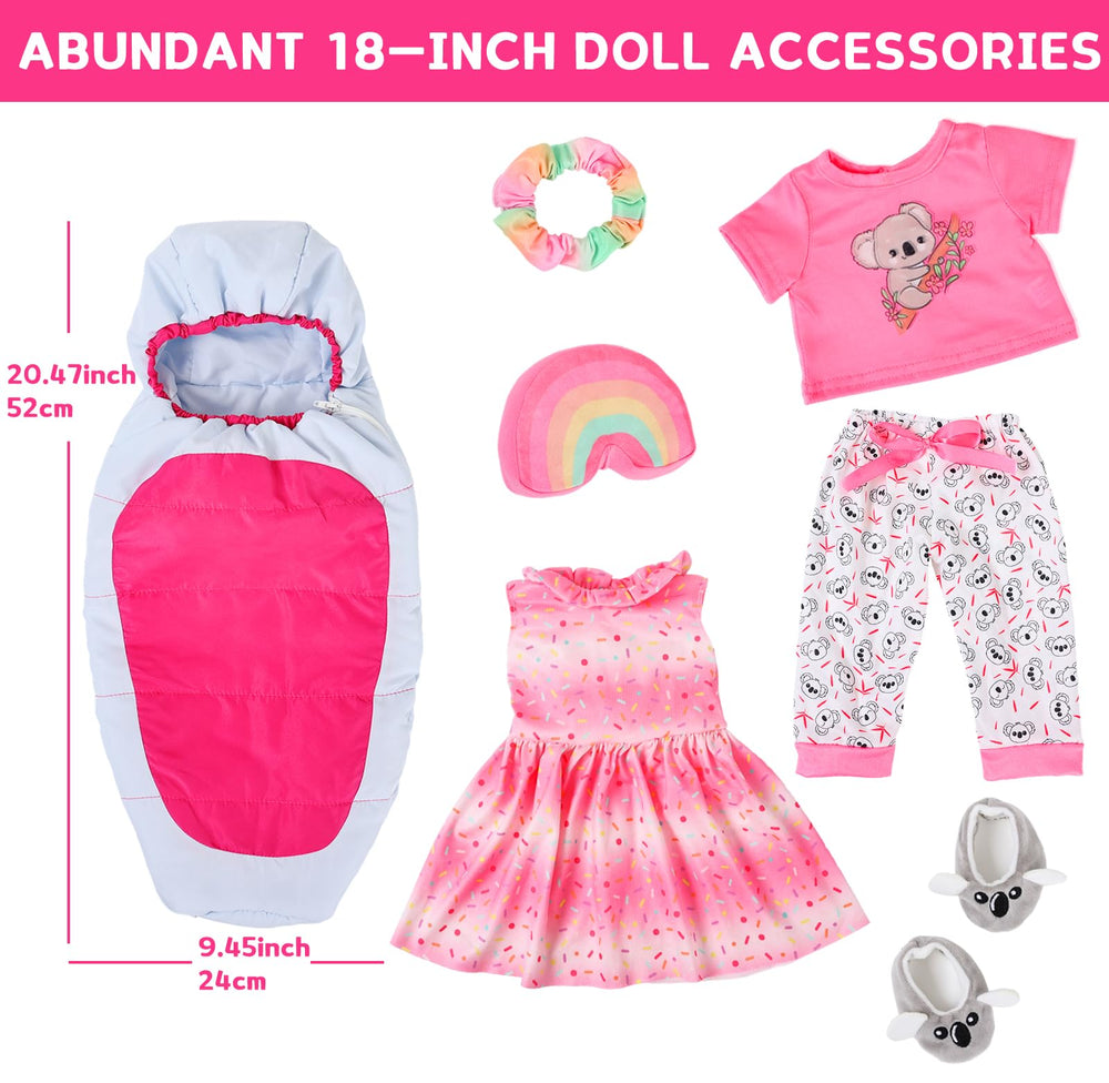 K.T. Fancy 18-inch doll top for versatile styling and layering