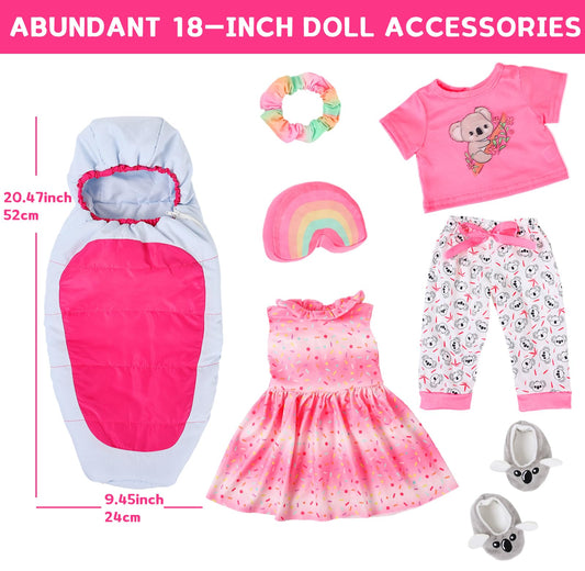 K.T. Fancy 18-inch doll top for versatile styling and layering