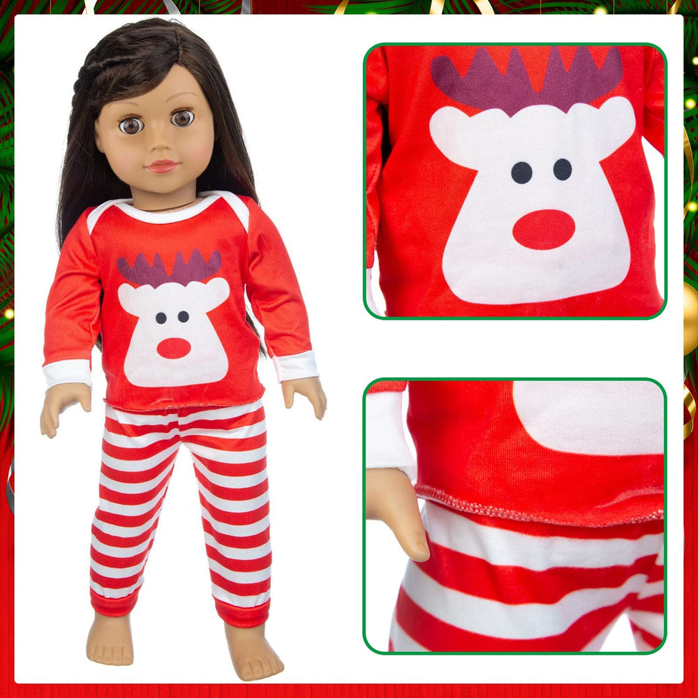 K.T.Fancy Christmas dress with headband for dolls.
