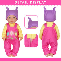 KT Fancy safe-material doll outfits designed for gentle touch and comfy wear.