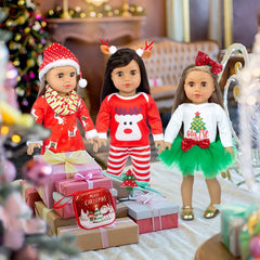 K.T.Fancy doll bag completes the holiday look.