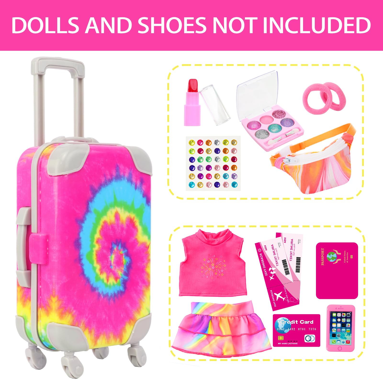 KT Fancy toy phone and passport for travel roleplay