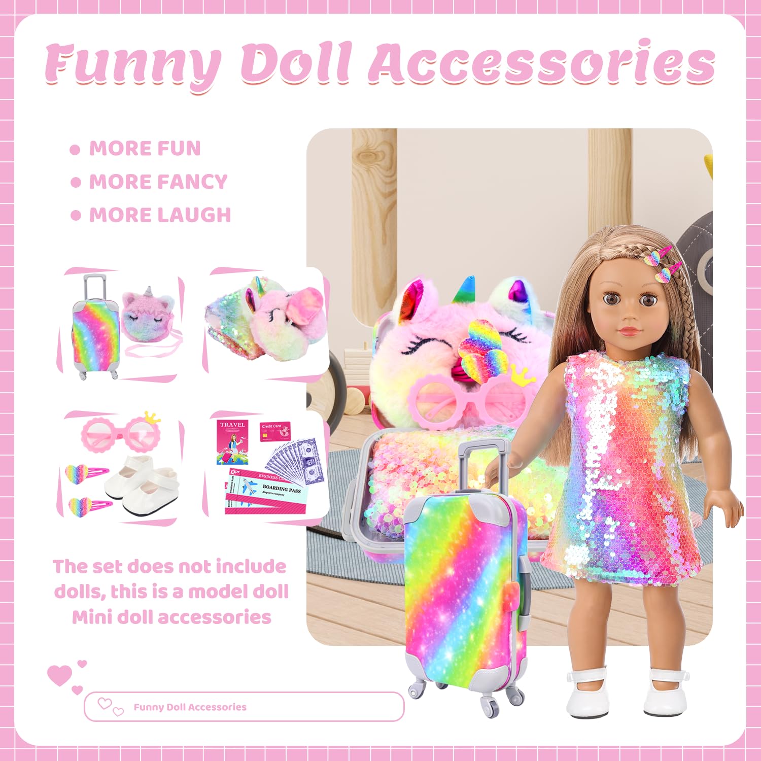 KT Fancy heart clips add cute styling options.