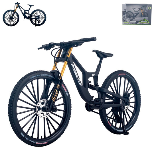 Kuasting 1:8 scale mountain bike die-cast model for stylish desk decor and display