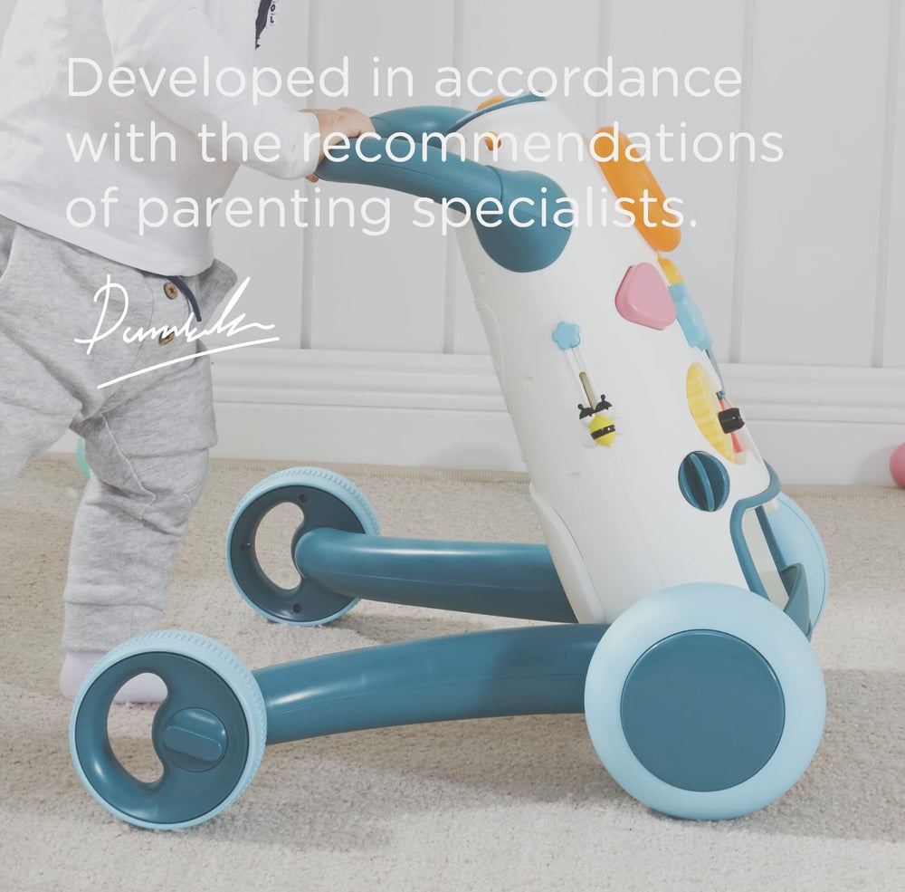 KUB Montessori Baby Walker soft edges and BPA-free materials for gentle play sessions.