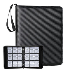 KuBeiBear Card Binder interior pages show 9-pocket sleeves for maximum 720 cards.
