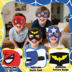 KUBUSFLY eight finger lights glow during pretend superhero play