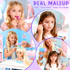 KubusFly daisy clips and clip set for colorful hairstyles.