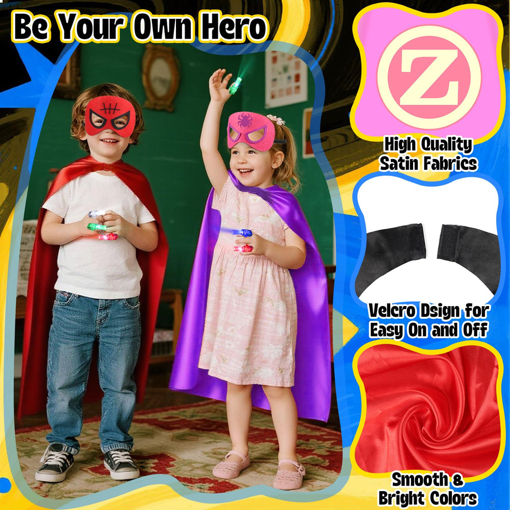 KUBUSFLY finger lights illuminating hero skills for safe nighttime fun