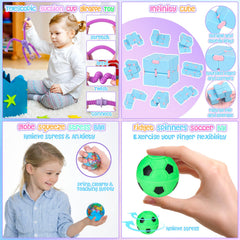 Kubusfly infinity cube supports mindful manipulation and quiet concentration.