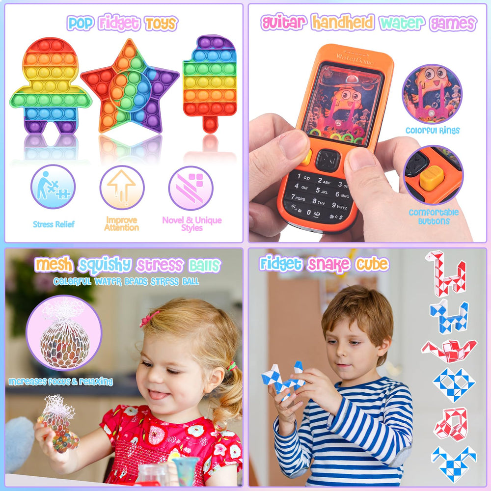 Kubusfly rainbow spring activates hands-on fidgeting for stress management.