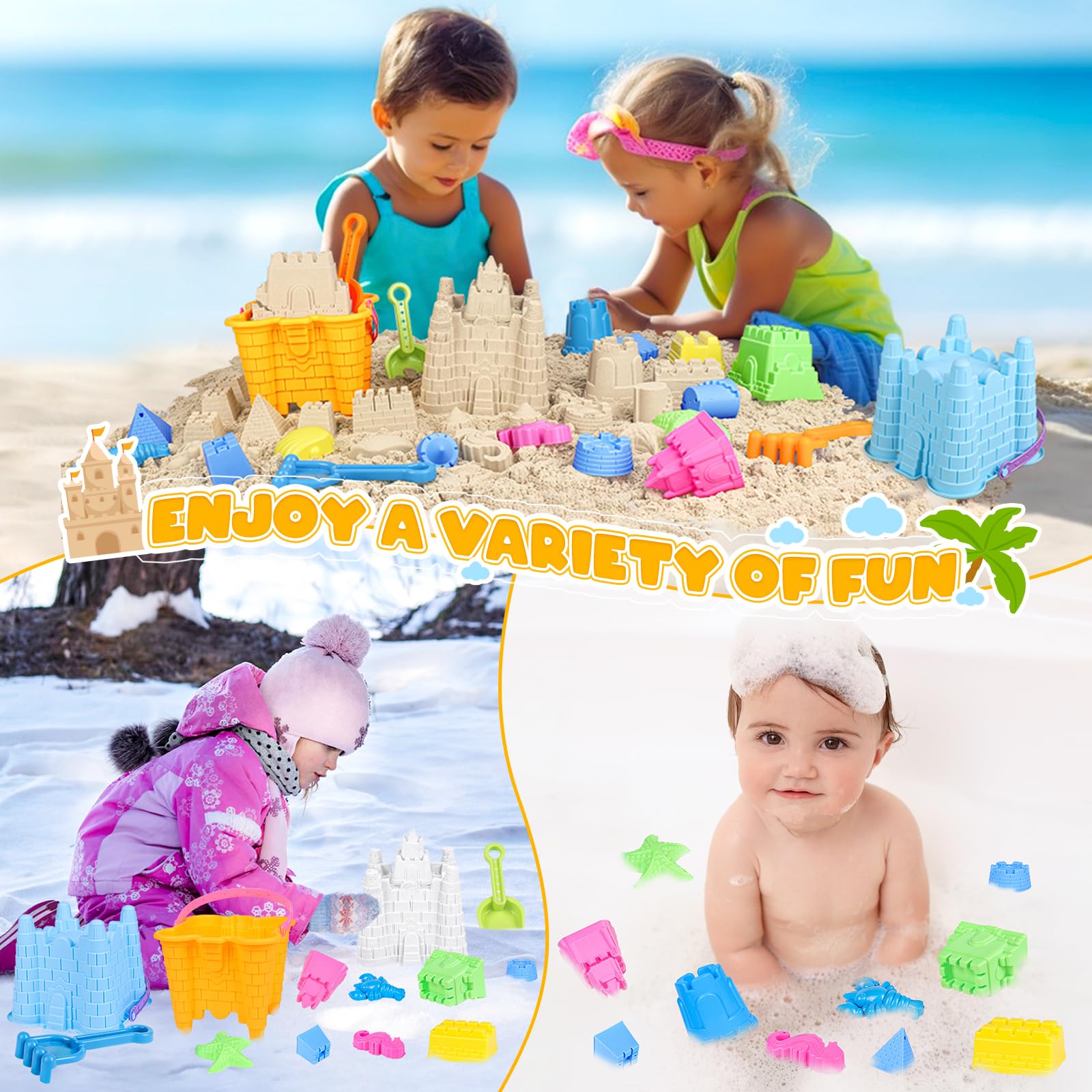 KUBUSFLY shovels and rakes for smooth scooping and textureing sand.
