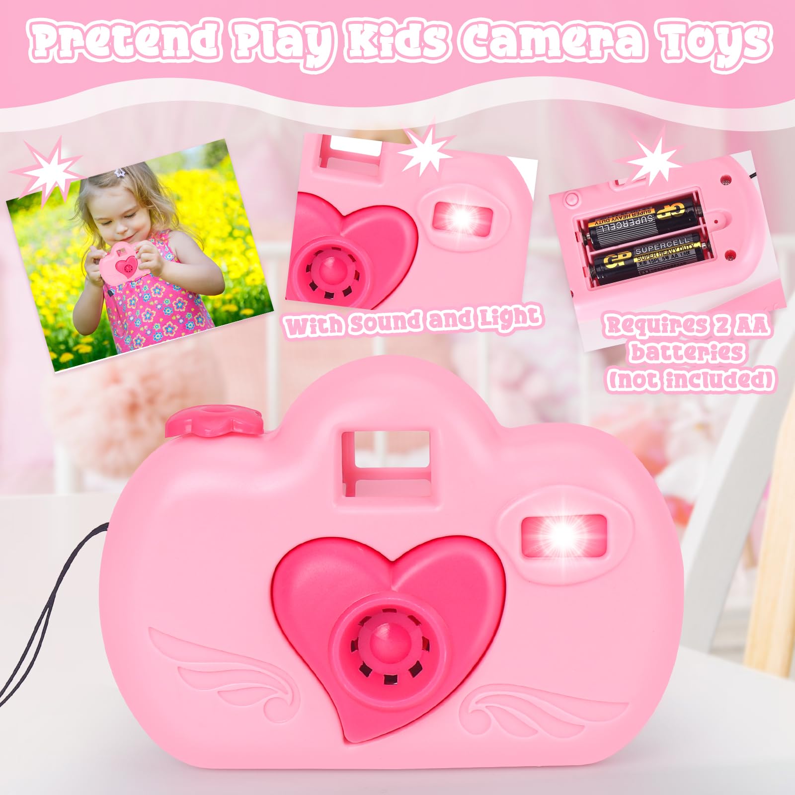 KUBUSFLY toy phone with sounds enhances pretend communication and storytelling.