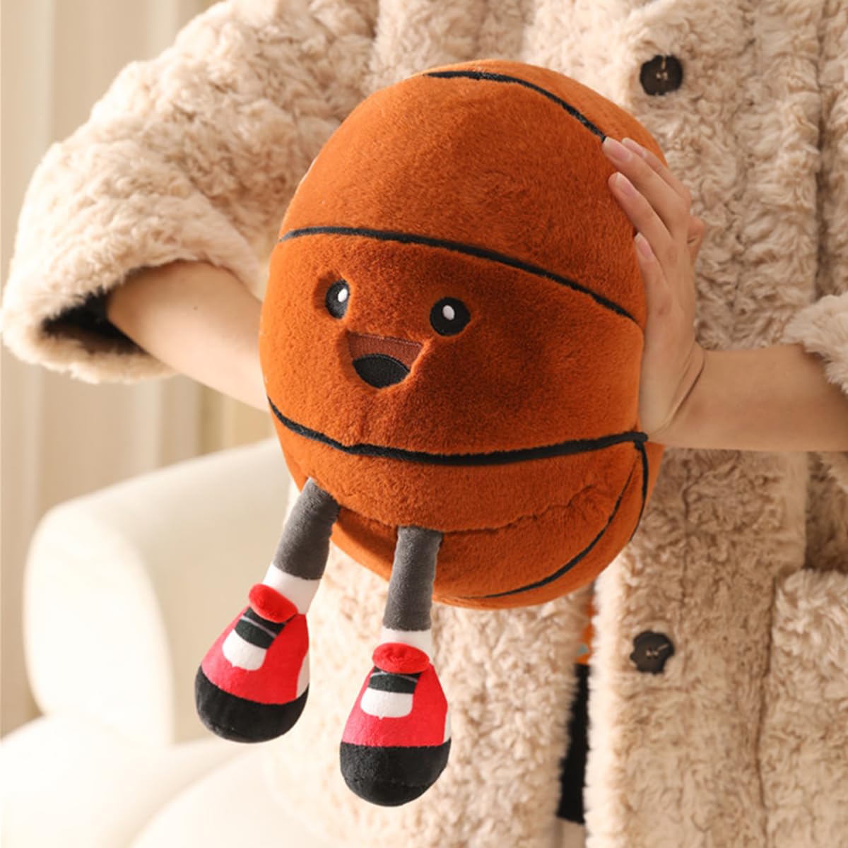 KUCCO-PILLOW gift-ready basketball plush for boys and girls.