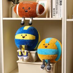 KUCCO-PILLOW gift for volleyball fans offers soft, huggable decor