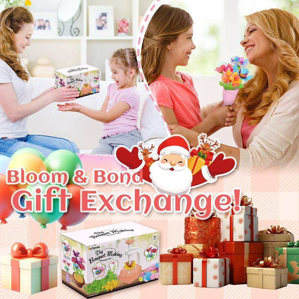 Kufanda creative flower arranging kit sparks imaginative play.