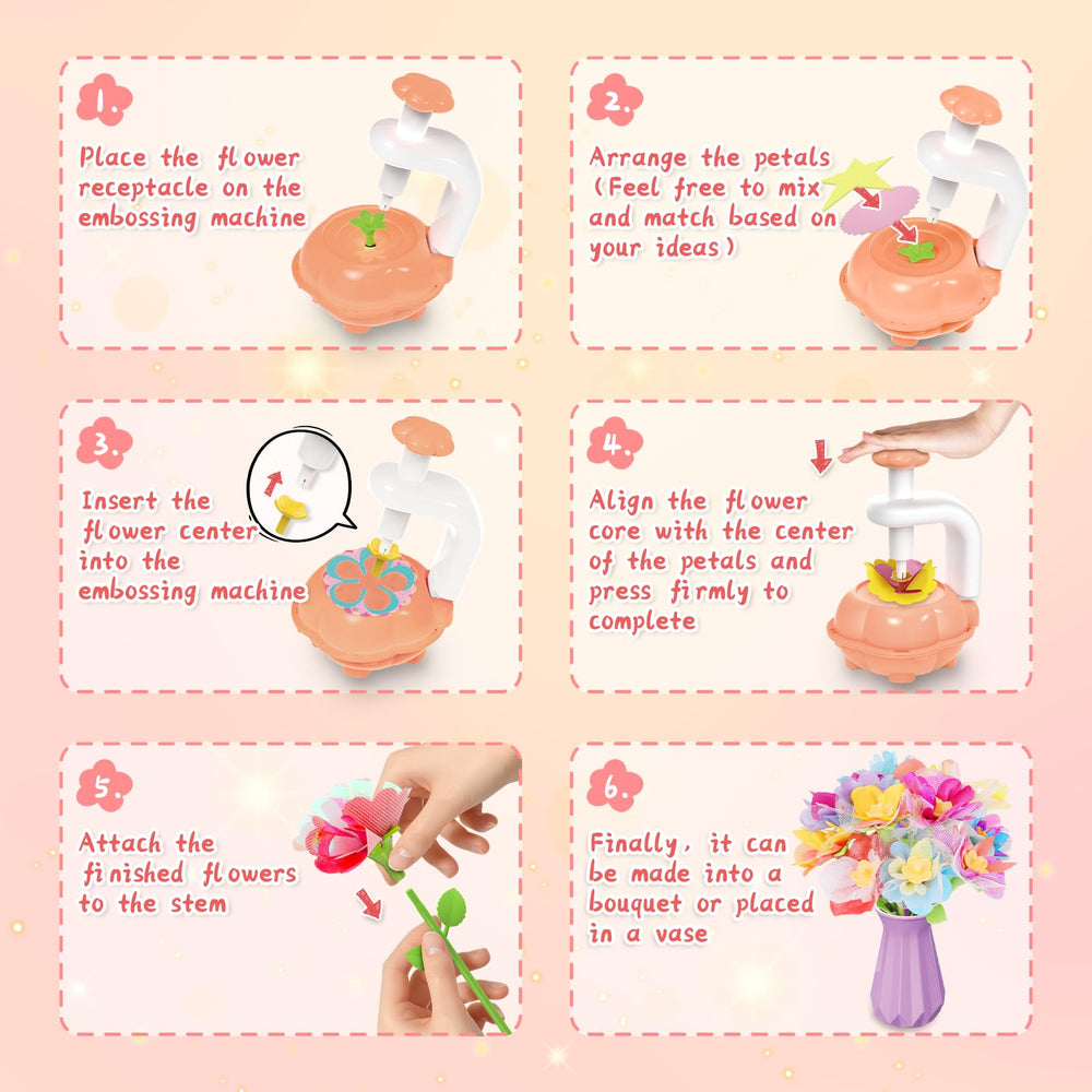 Kufanda flower centers pack adds focal details for unique blooms.