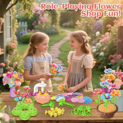 Kufanda vase and soil kit supports realistic flower crafting in pots.