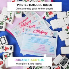 KUIRAN beginner-friendly Mahjong accessory to learn rules faster.