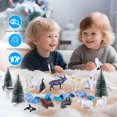 Kukifun igloo diorama model provides cozy focal point for setups.