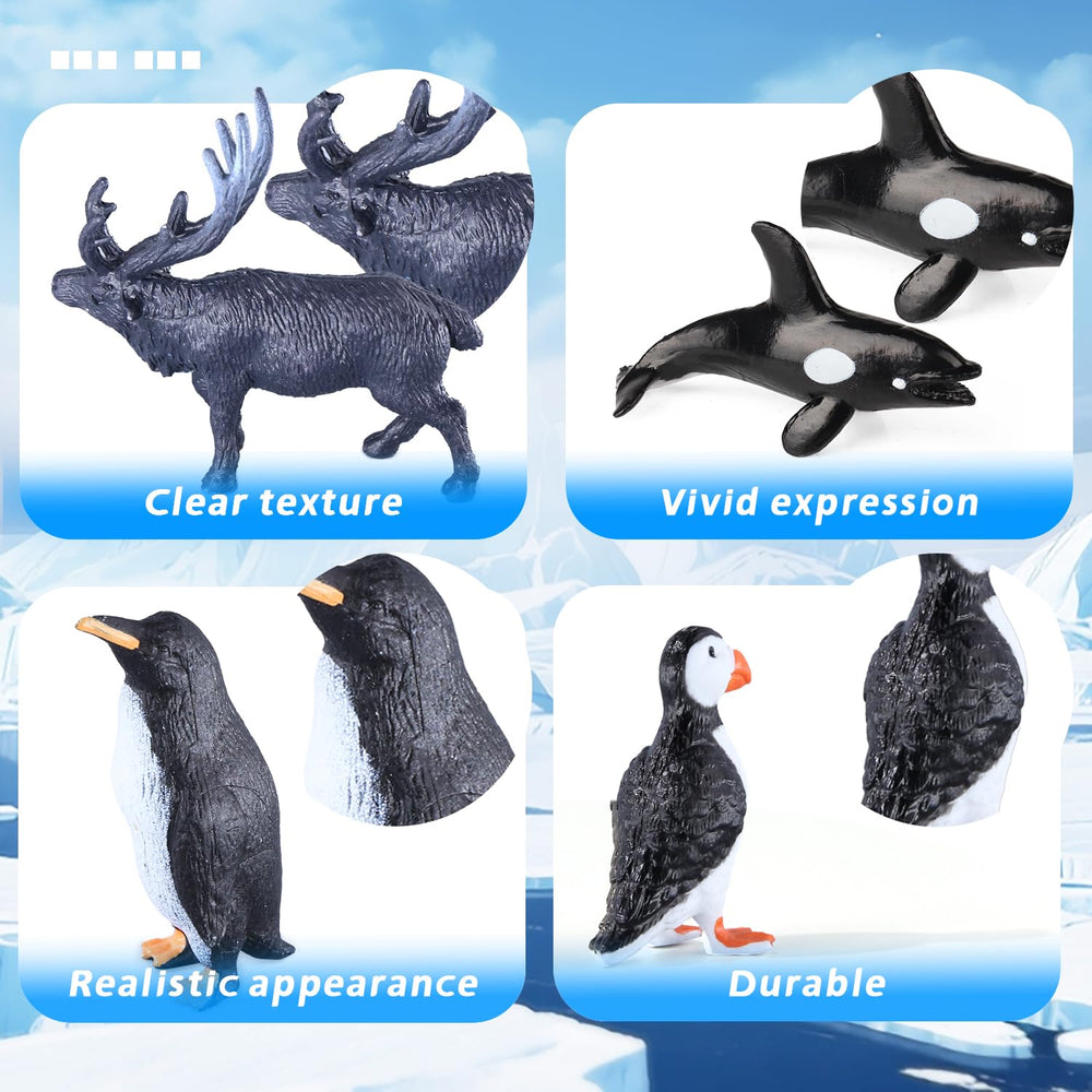Kukifun snowy owl figurine supports nature-inspired crafts and storytelling.