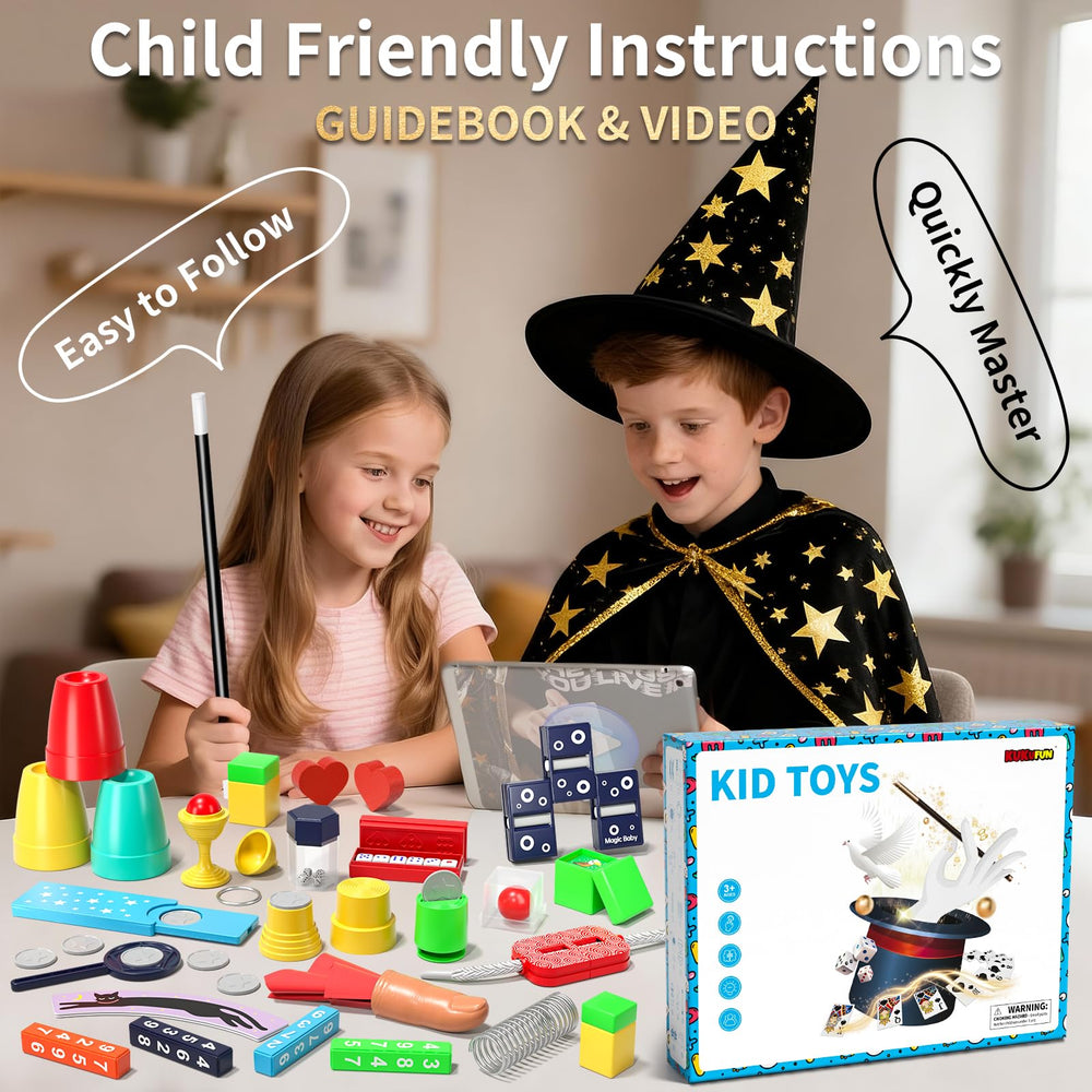 KukuFun Magic Kit supports creativity and fine motor skills during playful learning.