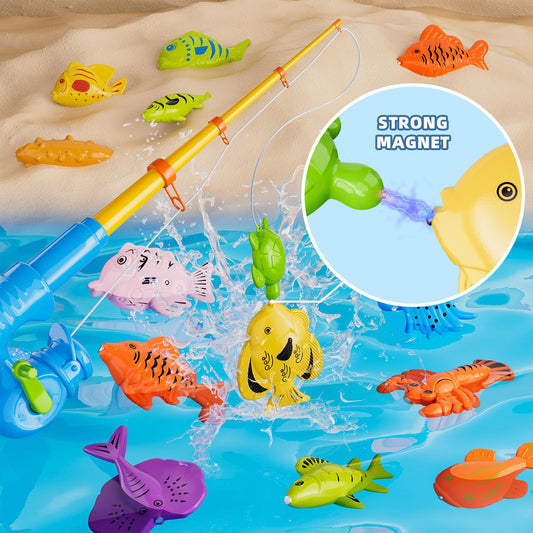 KukuFun set features colorful sea creatures for imaginative and educational play.