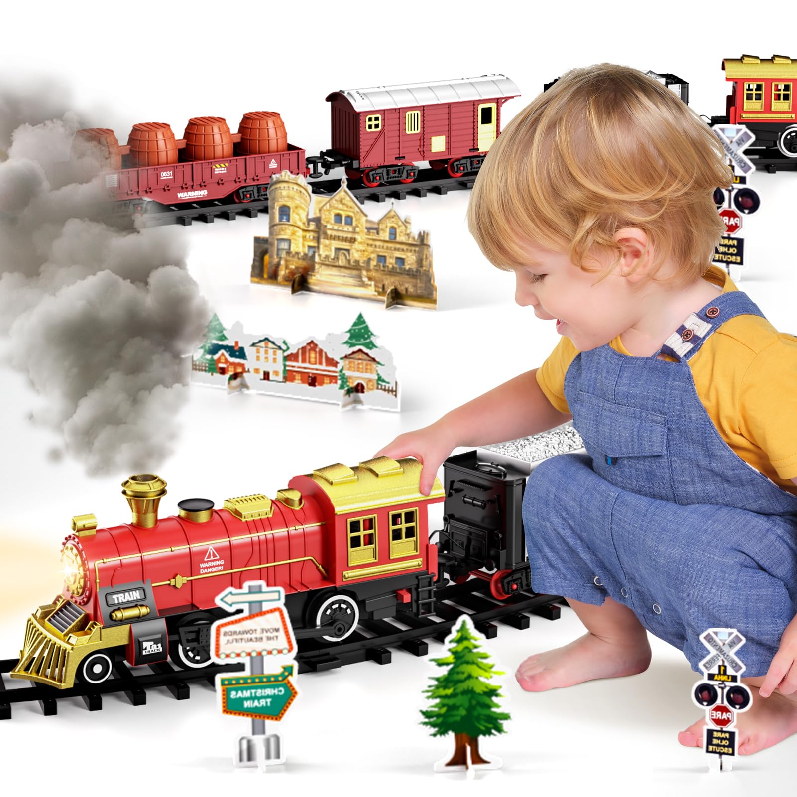 KukuFun coal car with cargo-ready design for storytelling