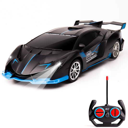 KULARIWORLD 1/18-scale RC car front view for dynamic indoor and outdoor play.