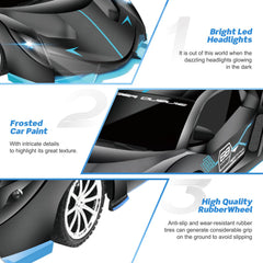 KULARIWORLD RC car speed 18kmh captures fast, responsive play.