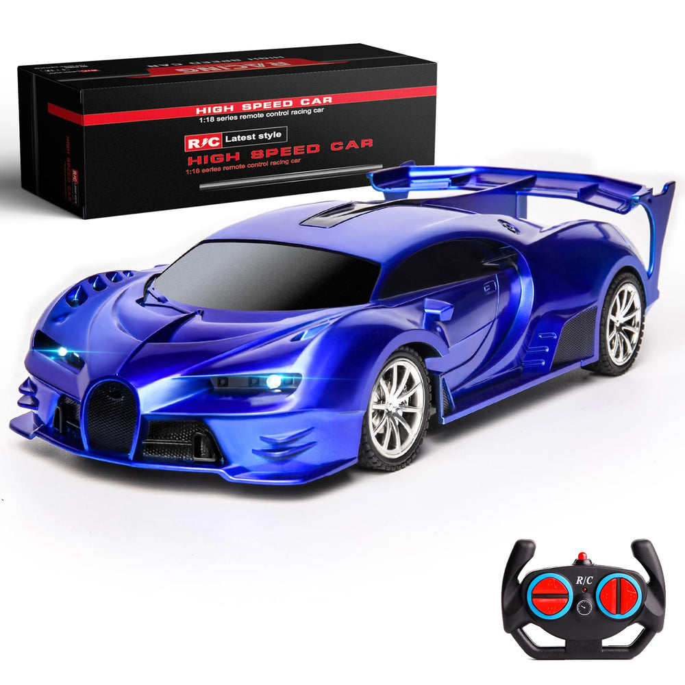 KULARIWORLD remote control car front view highlighting easy indoor and outdoor handling.