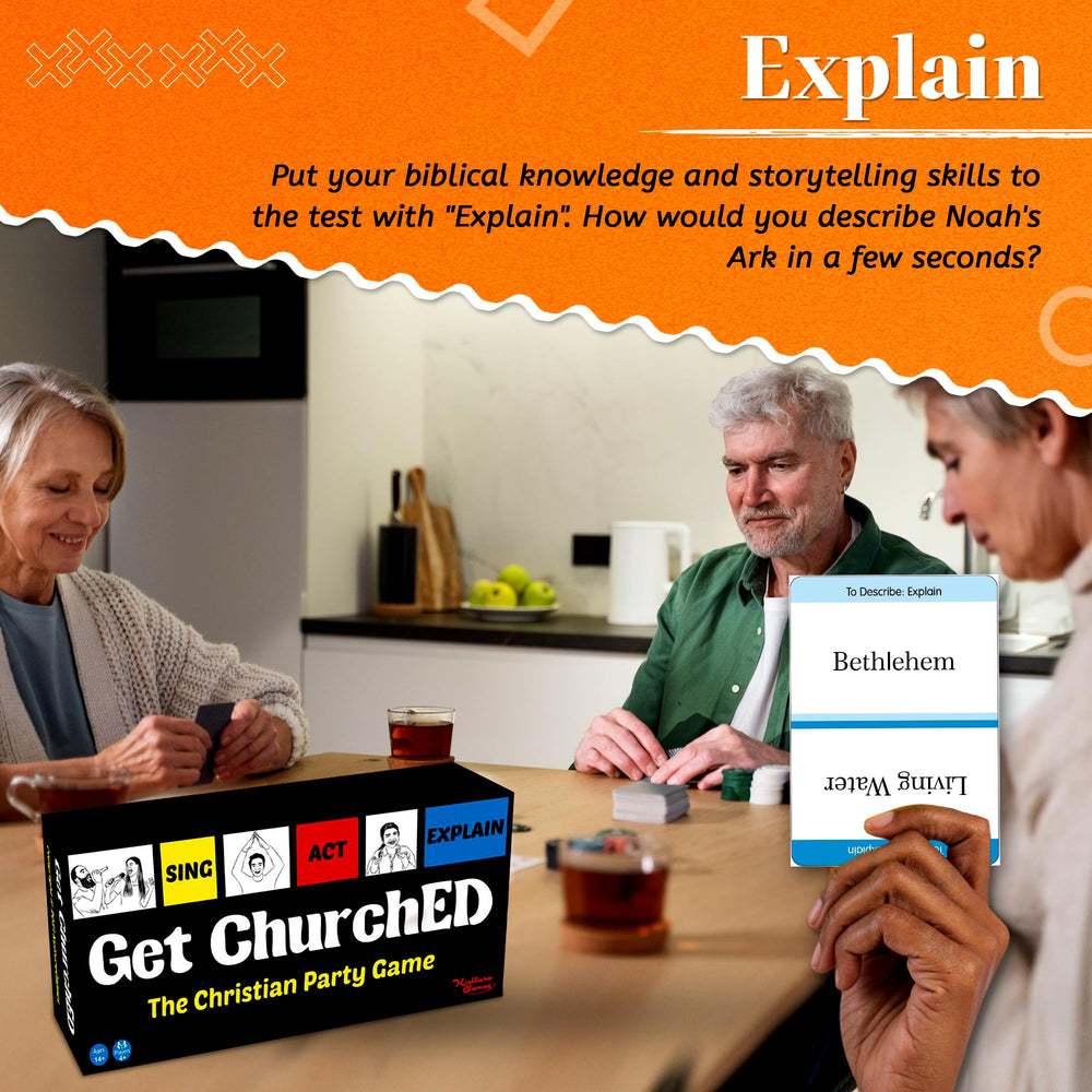 Kulture Games Get ChurchED party-night friendly for families and groups.