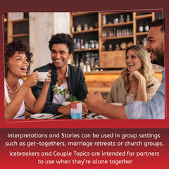 Biblical couples wisdom card by Kulture Games reflecting timeless lessons