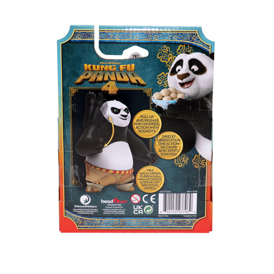 Kung Fu Panda Po 5.5-inch figure articulation points enable dynamic poses.