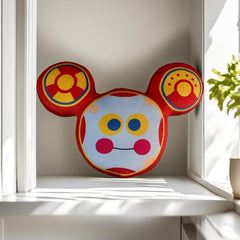 KUNZEMU mouse head plush gift-ready for birthdays and celebrations.
