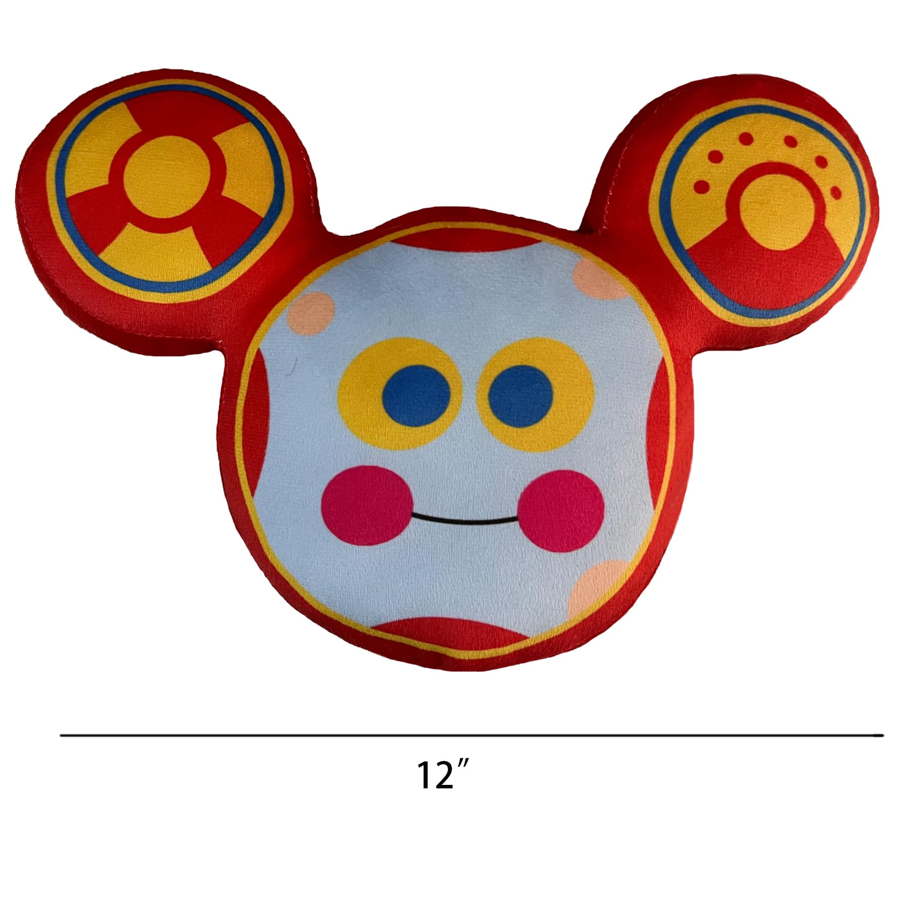 KUNZEMU mouse head plush inspires imaginative play and storytelling.