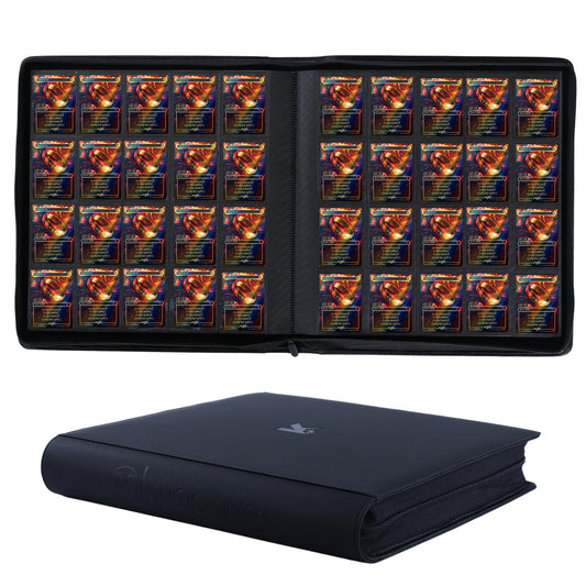 KUOOKING 2000-pocket binder cover provides durable protection for on-the-go card storage.