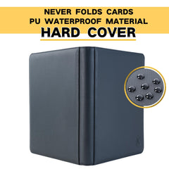 KUOOKING durable waterproof PU cover protects cards in varied conditions.