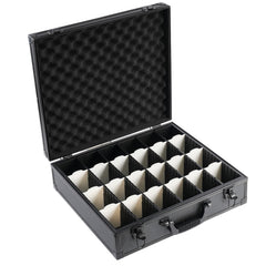 KUOOKING Premium Card Storage Box front view showing ample capacity for large collections.