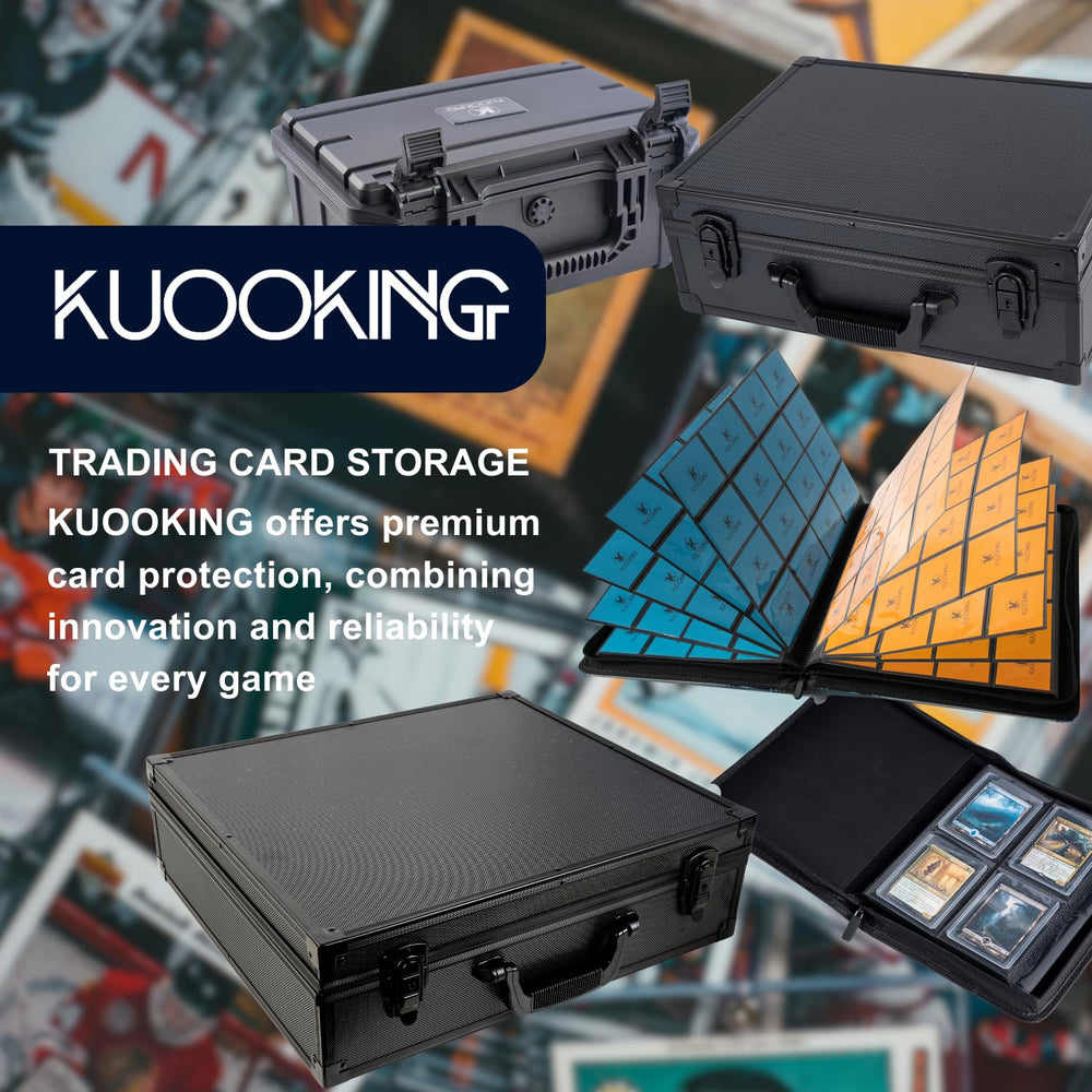 KUOOKING Premium Card Storage Box internal organizer for efficient sorting