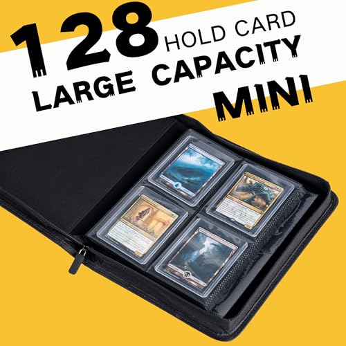 KUOOKING Toploader Binder four-pocket configuration for easy viewing.