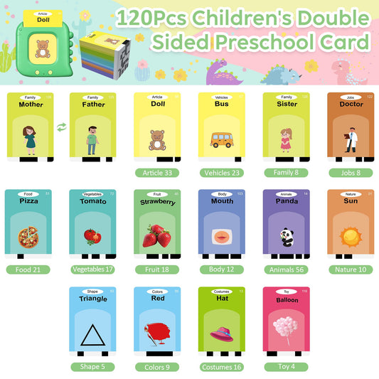 Kuovei animal cards supporting language learning through playful exploration.