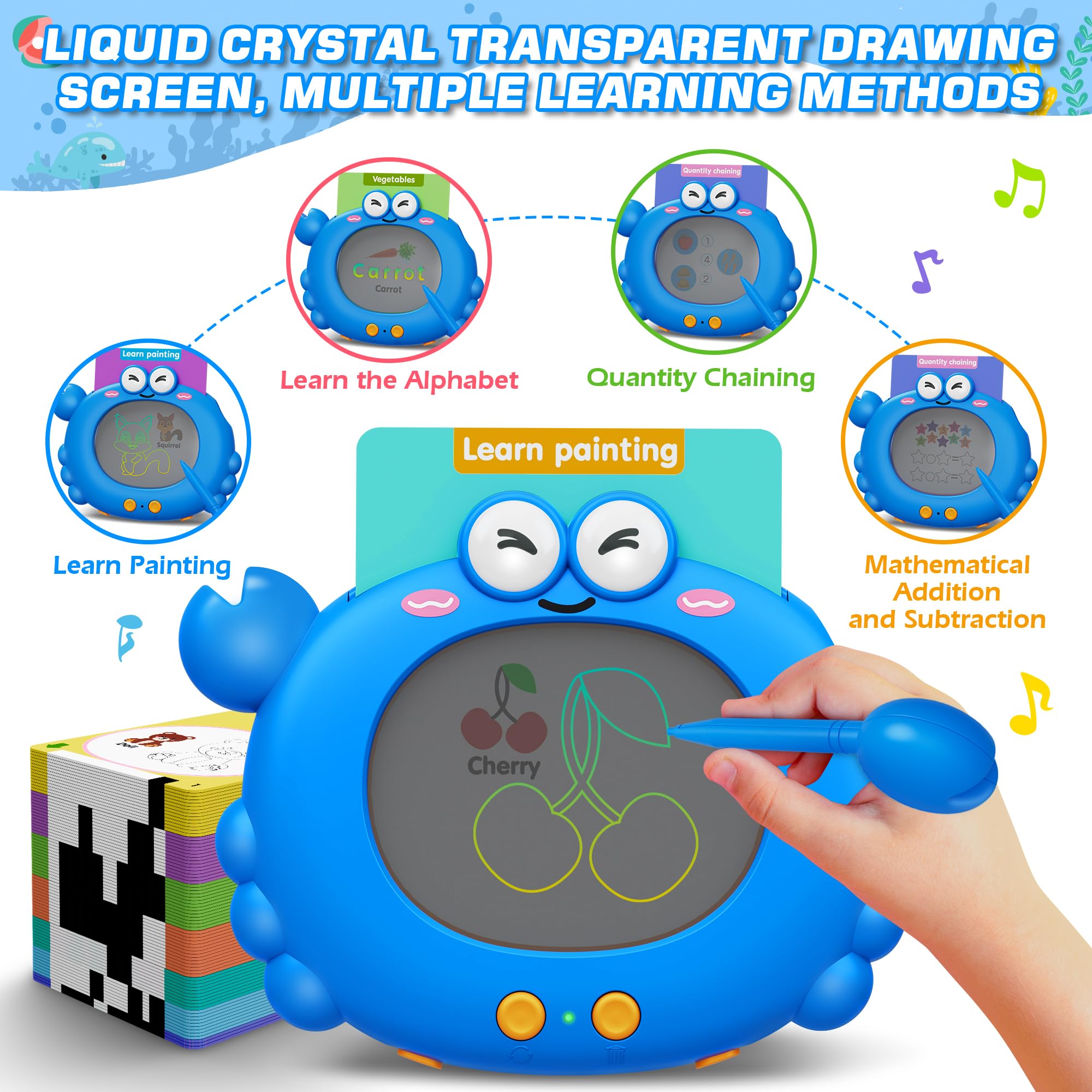 Kuovei Talking Flash Cards promote screen-free play and mindful learning moments.