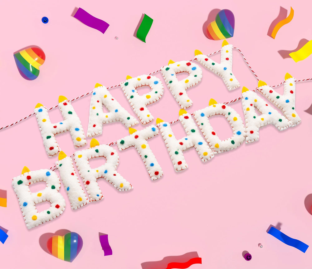 KUQJJQU birthday banner decor for kids room and celebrations