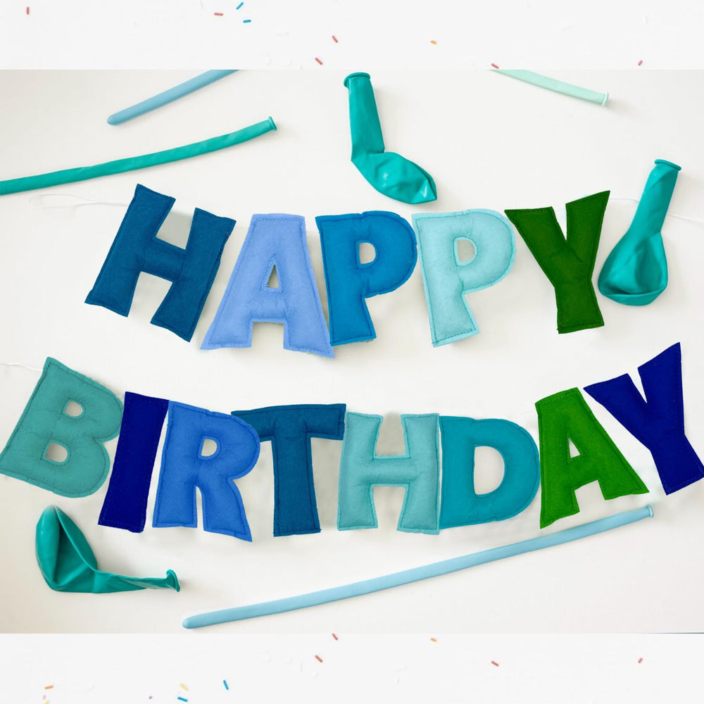KUQJJQU Happy Birthday banner photo prop elevates birthday memories