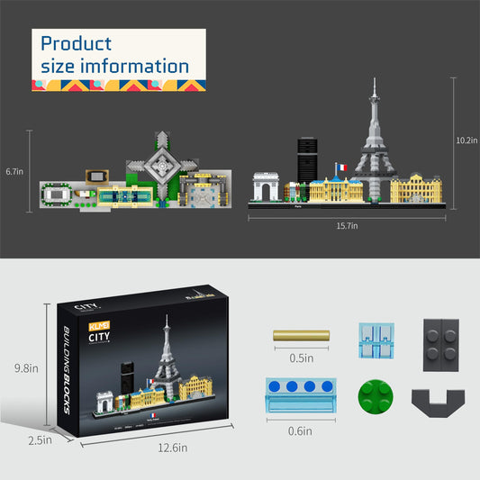 Kurimiaro Arc de Triomphe feature—adds architectural interest to any shelf.