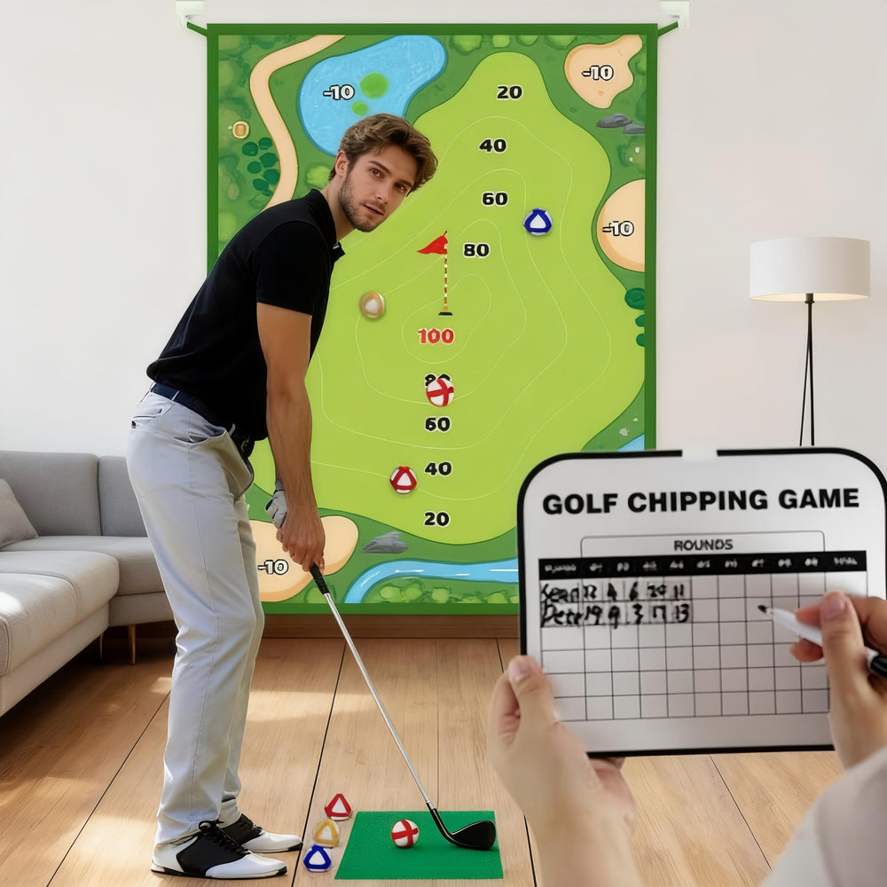 KuroShine golf stick provides a realistic pitching feel for practice