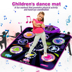 Kusntin Dance Mat features non-slip, durable vinyl for steady dancing.
